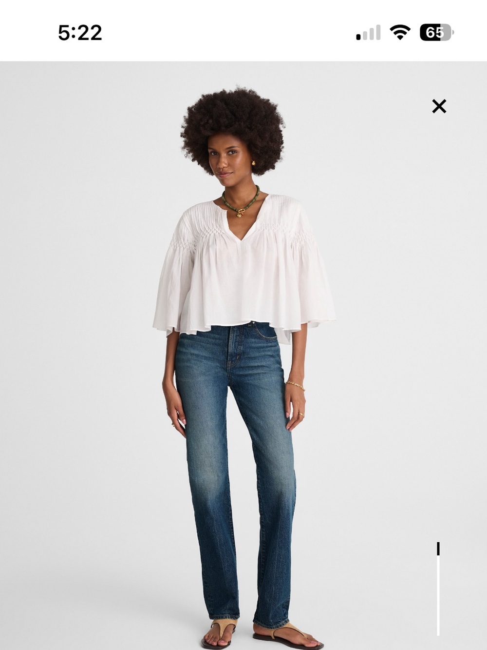 The Longline Straight Jean